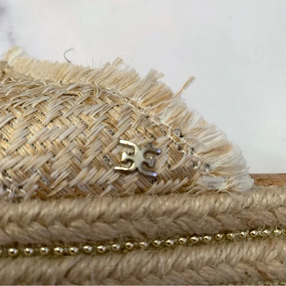 Sam Edelman Ashlynn sand weave crisscross platform sandals size 6.5 medium - Picture 10 of 13